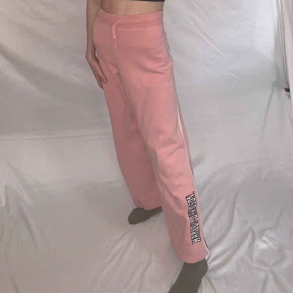 pink harley davidson track pants - Picture 3 of 4